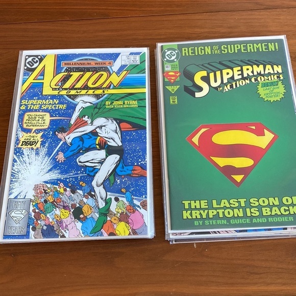 Lot of 10 1980s Superman Comic Books - Picture 3 of 7
